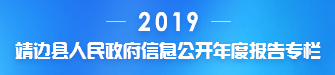 2019靖边县人民政府信息公开工作年度报告